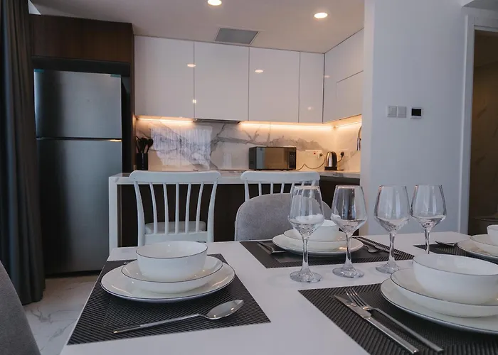 Apartmán Grand Sapphire Hotel, Pera Beach, Casino & Deluxe Residential Agios Georgios (Famagusta)